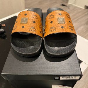 MCM Slide Sandals
